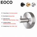 EOCO Vacuum Suction Cup Hook No Drill Bathroom Towel Hanger Wall Hook Clothes Holder Kitchen Storage Accessories